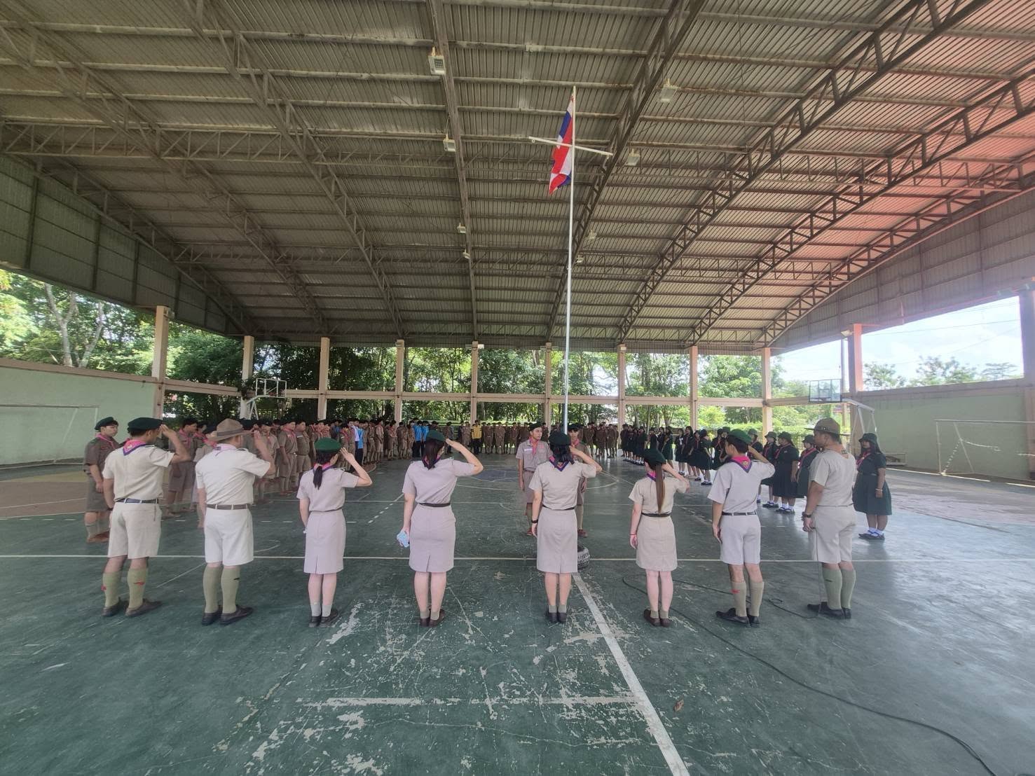 เปิดกองลูกเสือวิสามัญ ภาคเรียนที่ 1 ปีการศึกษา 2569